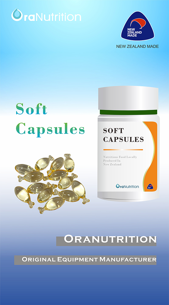 New Zealand OEM custom nutritional soft capsules - ORA factory in New Zealand